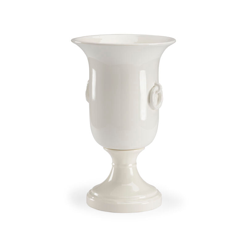Ring Vase - White