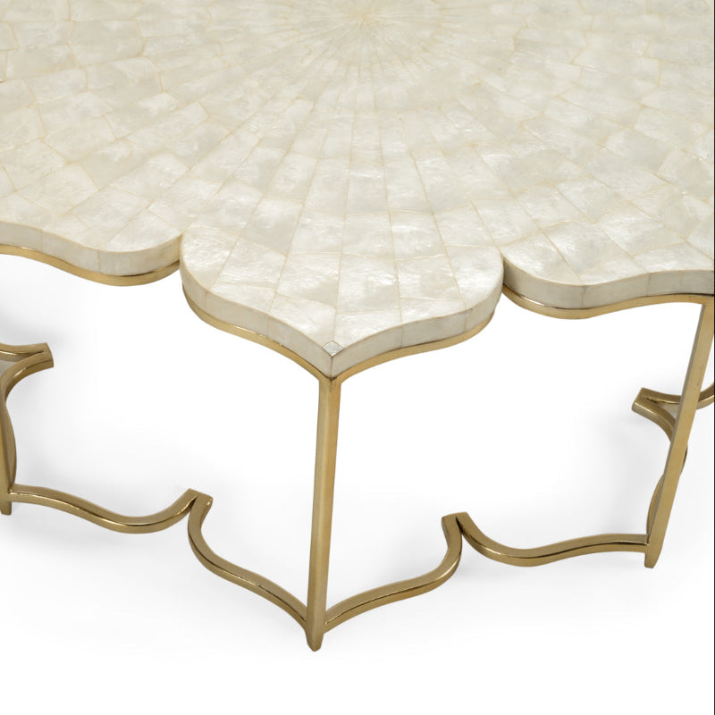 Lotus Flower Cocktail Table