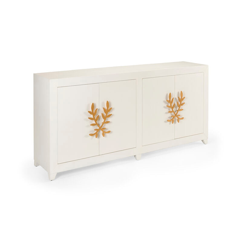 Longleaf Cabinet - White
