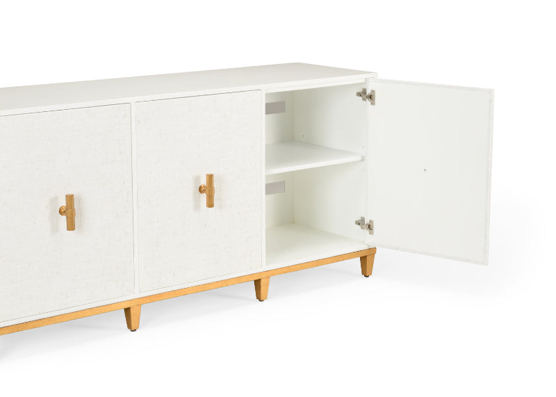 Avery Console - White