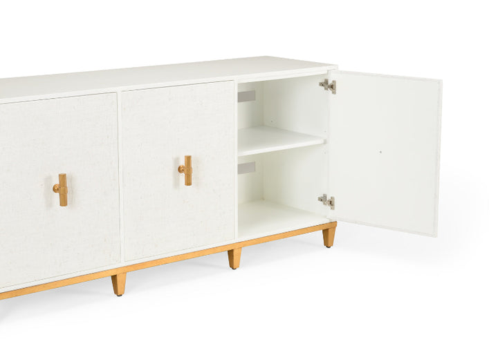 Avery Console - White