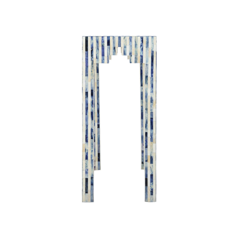 Bone Inlay Console - Blue