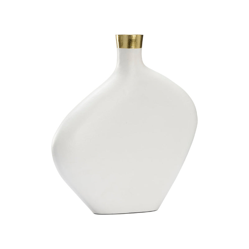 Asymmetric Vase - White (Lg)