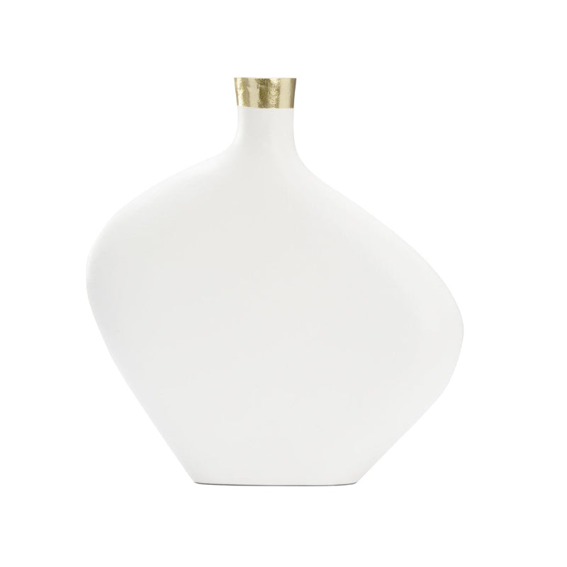Asymmetric Vase - White (Lg)