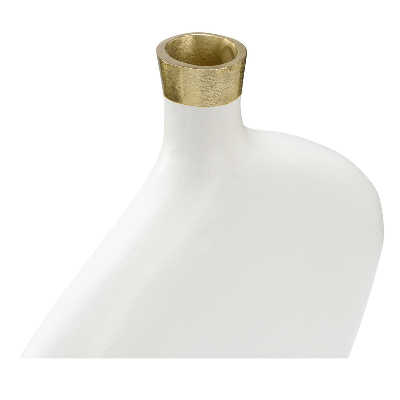 Asymmetric Vase - White (Lg)