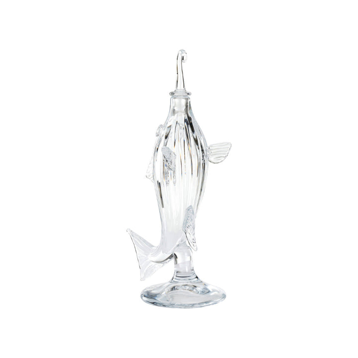 Hand Blown Fish Decanter