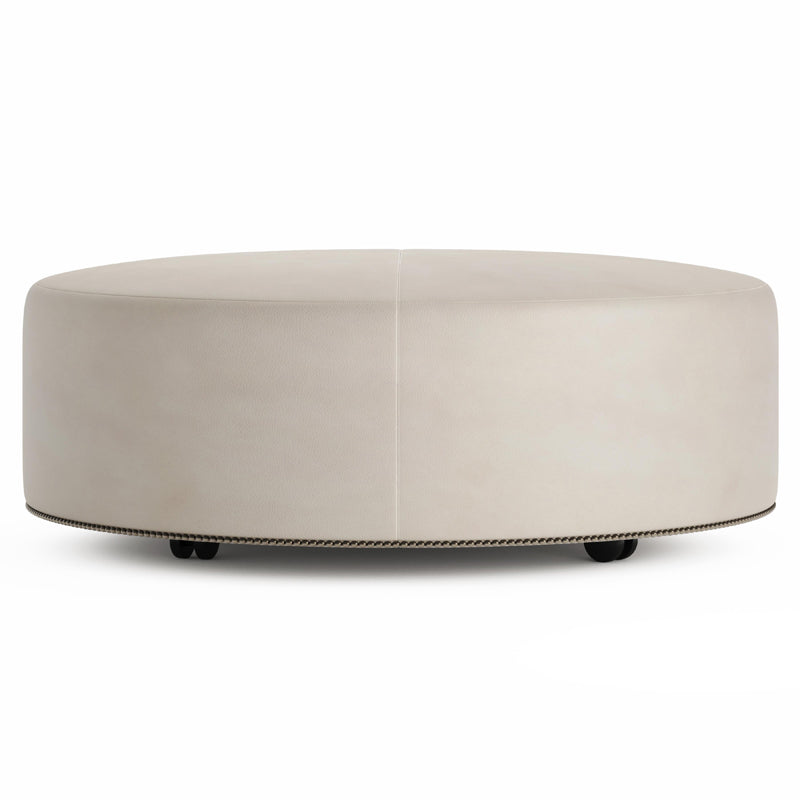 Lolo Leather Ottoman