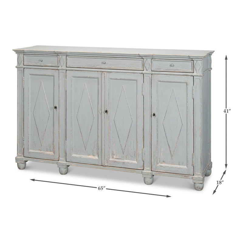 Diamond Wall Sideboard