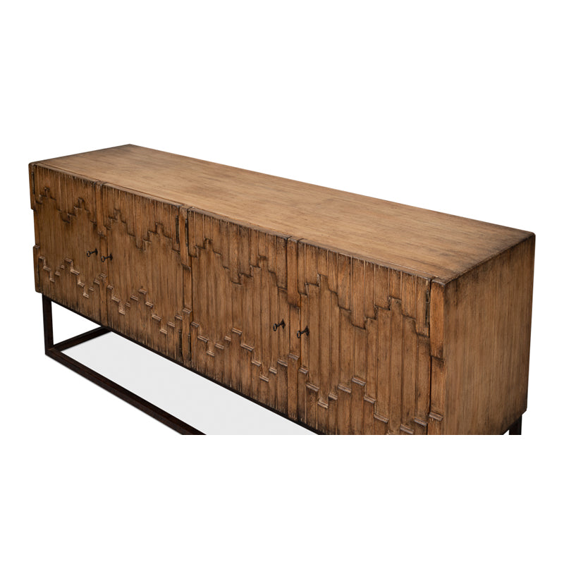 Aztec Sideboard On Stand