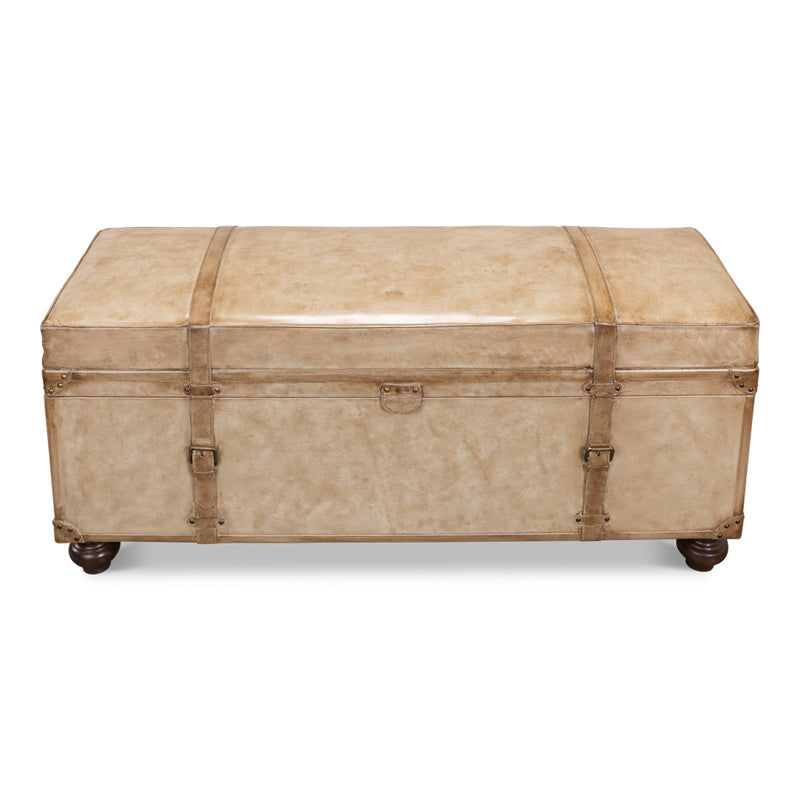 Leather Trunk/Bench