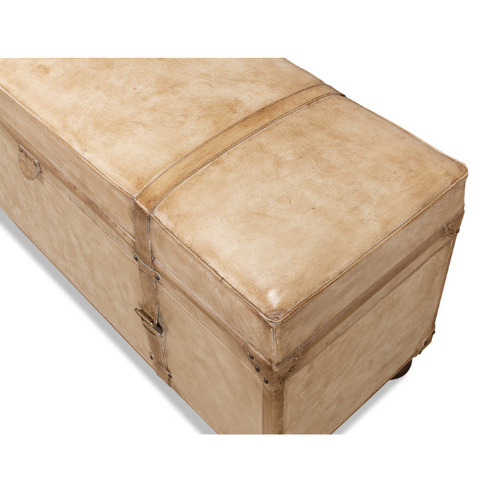 Leather Trunk/Bench