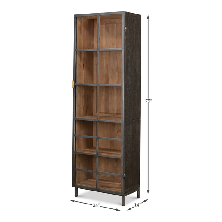 A Gem Of A Handle Display Cabinet