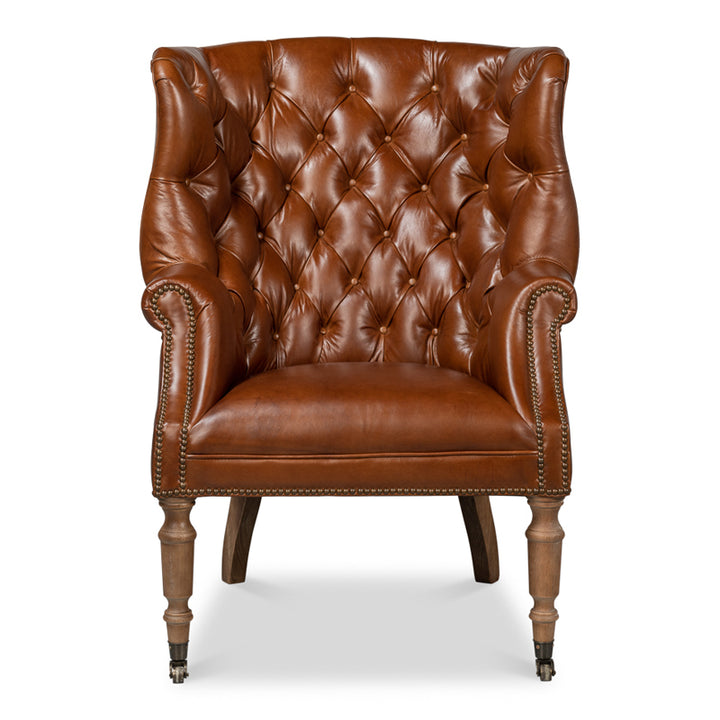 Welsh Leather Chair