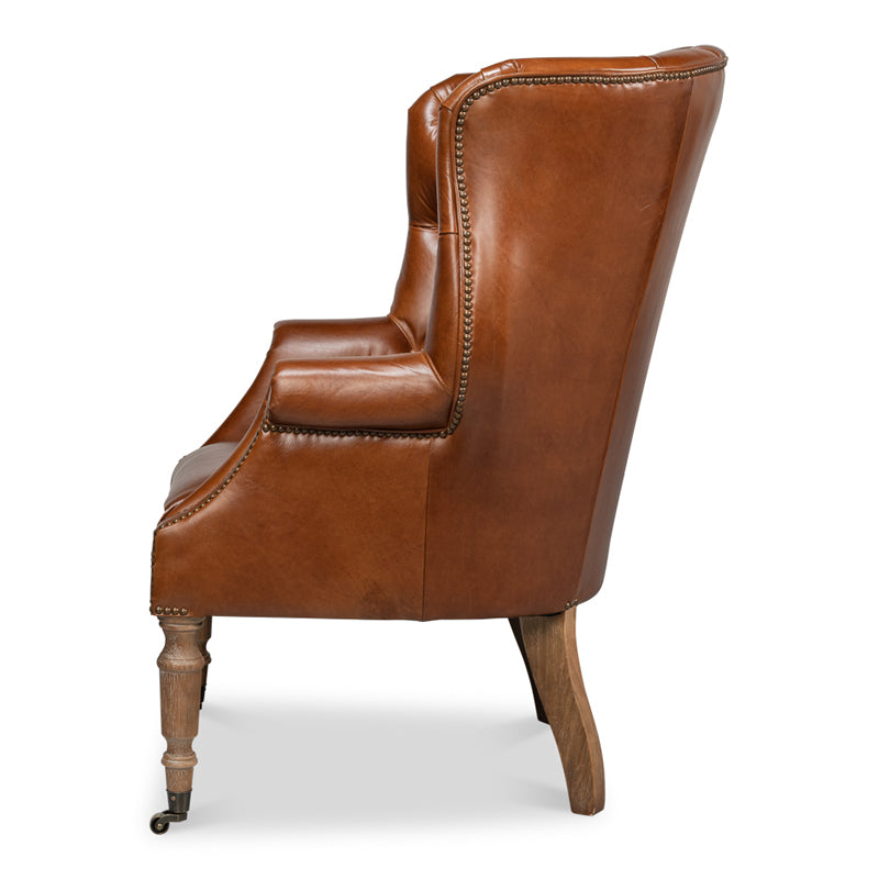 Welsh Leather Chair