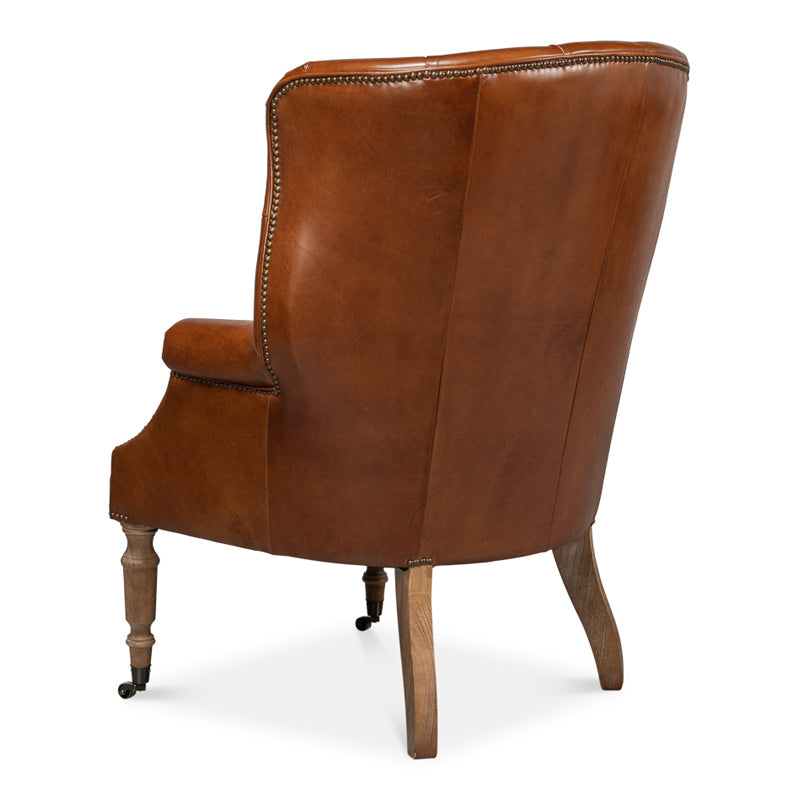 Welsh Leather Chair