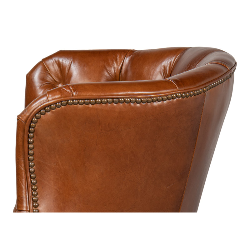 Welsh Leather Chair