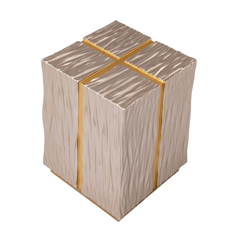 Deeply Rippled End Table