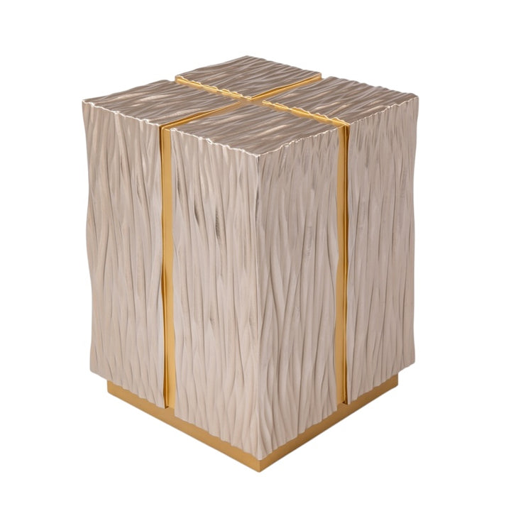 Deeply Rippled End Table