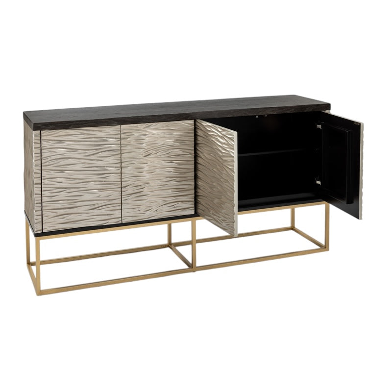 Deeply Rippled Cabinet