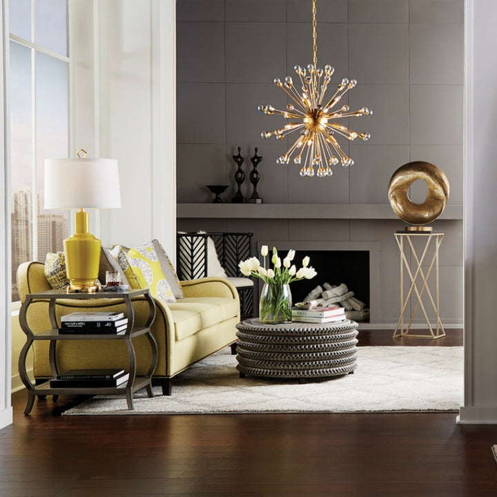 Kate Tiered Table- Gray