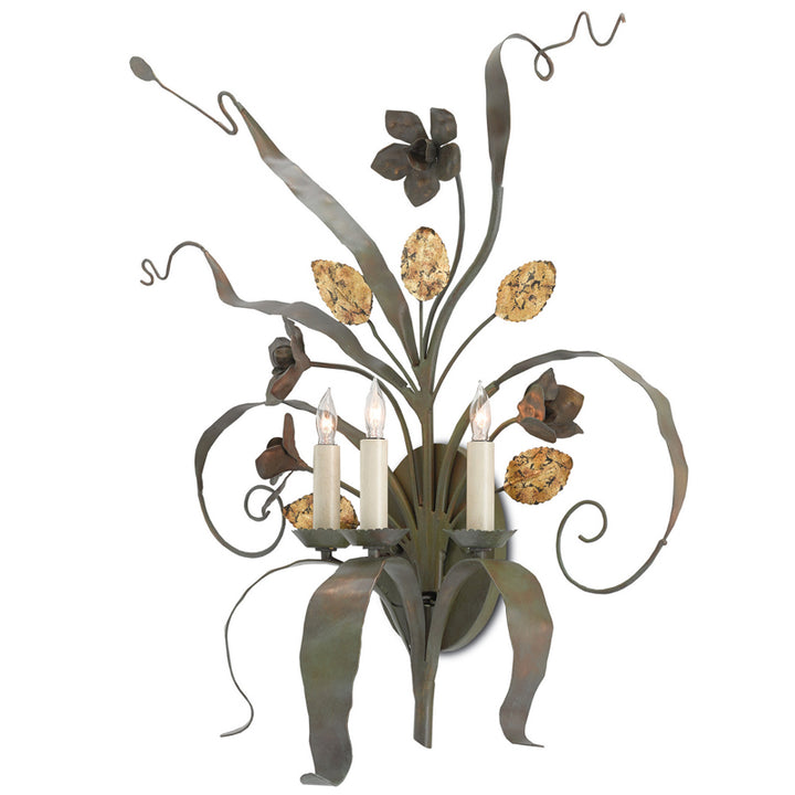 Three Light Wall Sconce