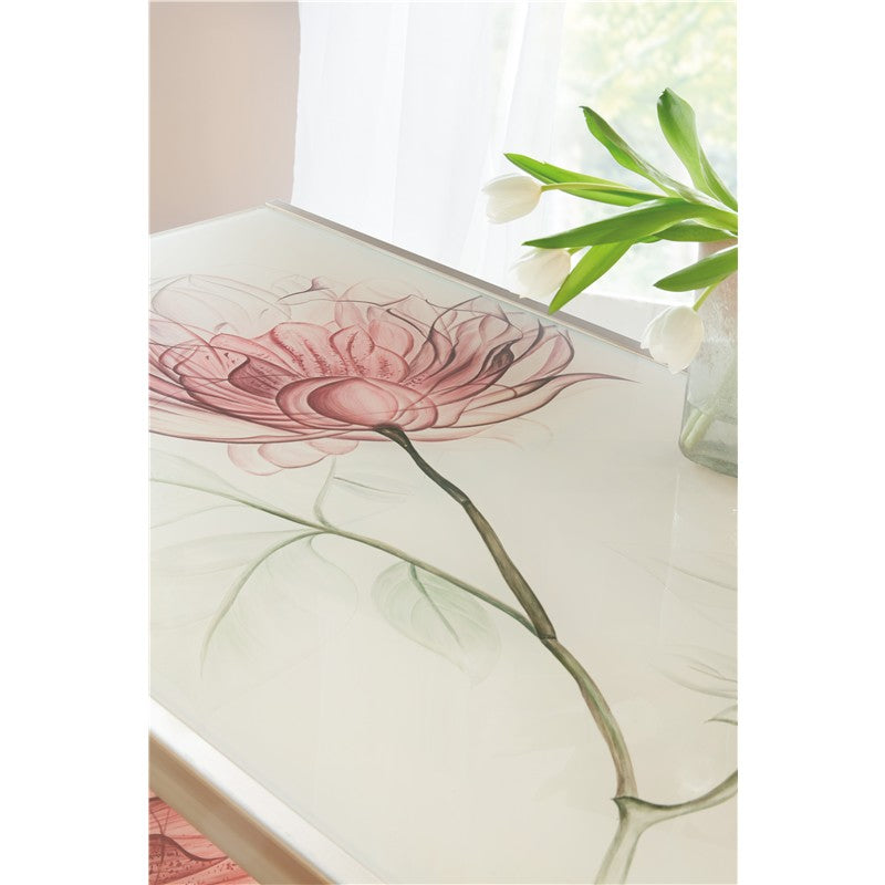 Susan G. Komen - Blossoming Hope Writing Desk - Gold