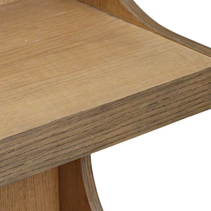 Osrick - Modern Etagere - Woodtone