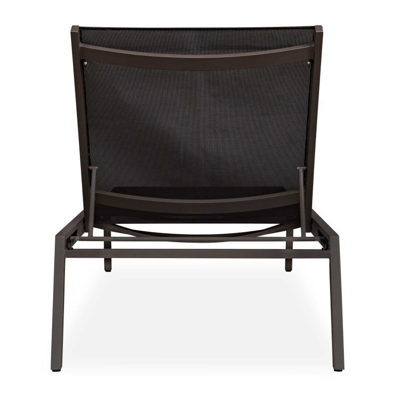 Bea - Outdoor Pool Chaise - Black
