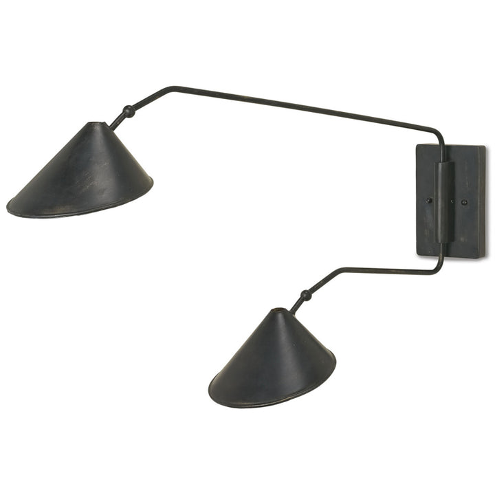 Two Light Wall Sconce