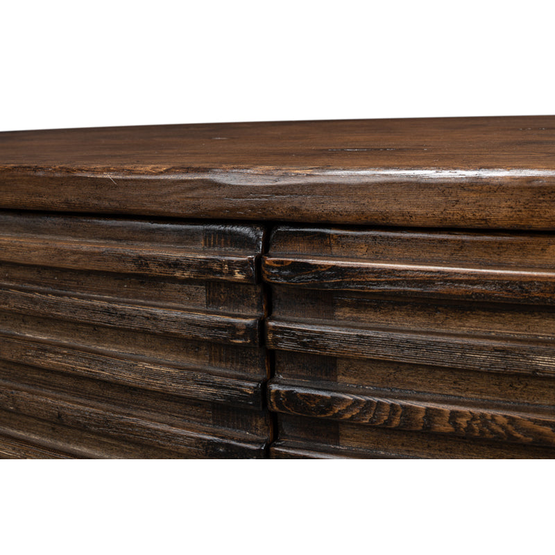 Ribbed Remington Small Sideboard