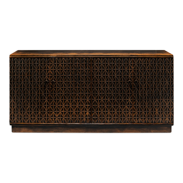 Scrubboard Front Sideboard