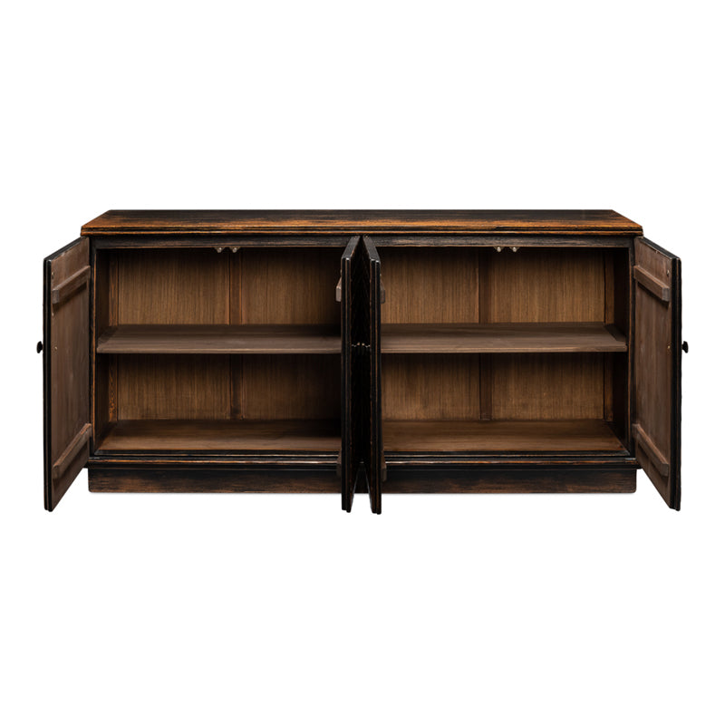 Scrubboard Front Sideboard
