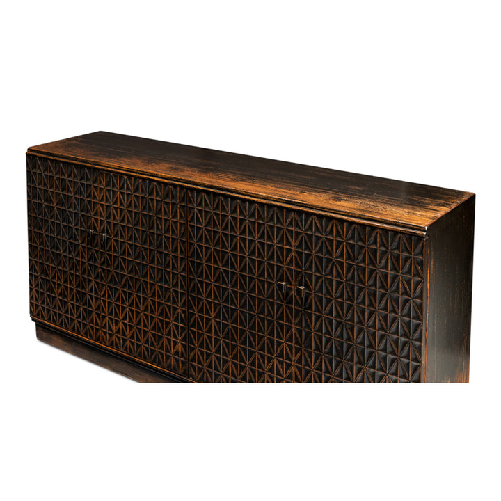 Scrubboard Front Sideboard