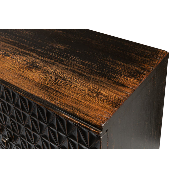 Scrubboard Front Sideboard