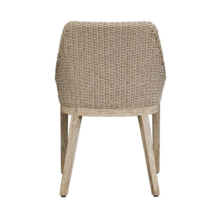 Paloma - Outdoor Wicker Dining Chair - Gray