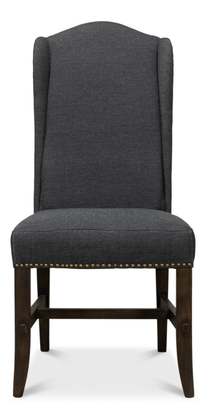 Black High Back Dining Chair