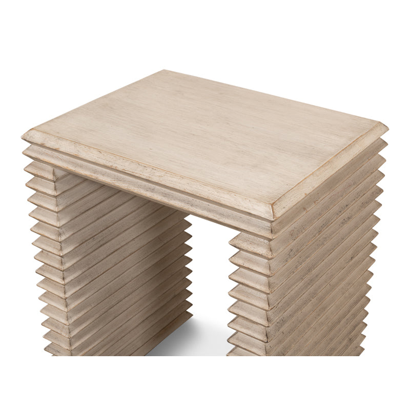 *Stacked Side Table