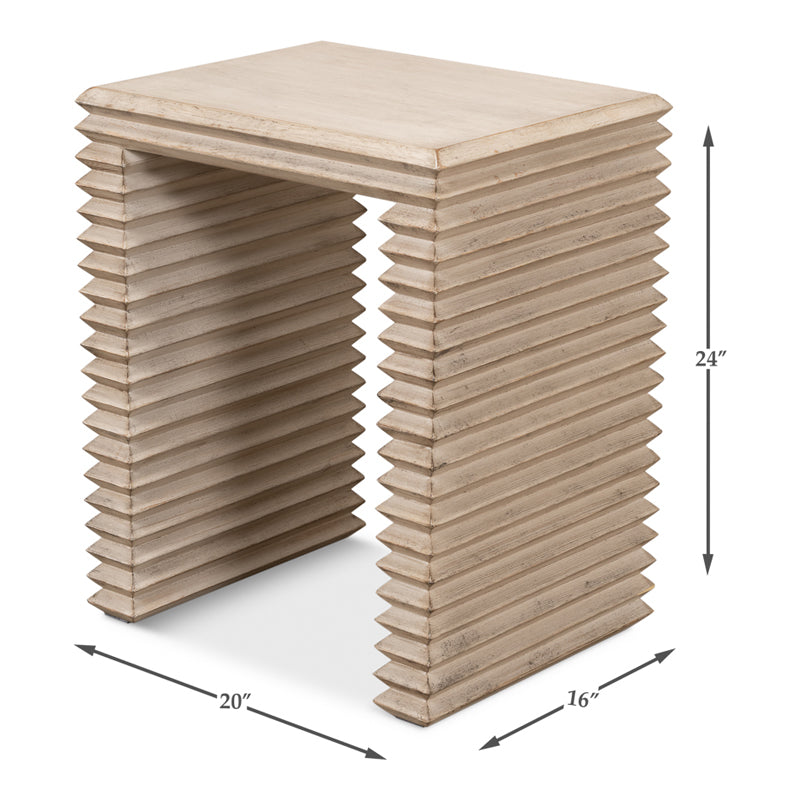 *Stacked Side Table