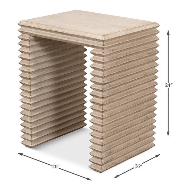 *Stacked Side Table