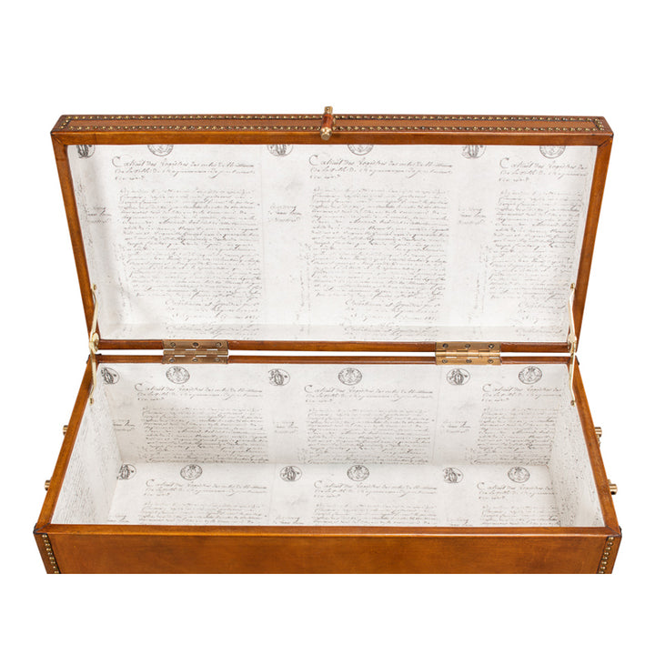 Remington Leather Box On Stand