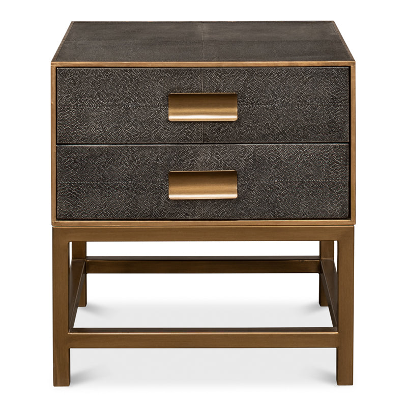Gideon Shagreen Side Table
