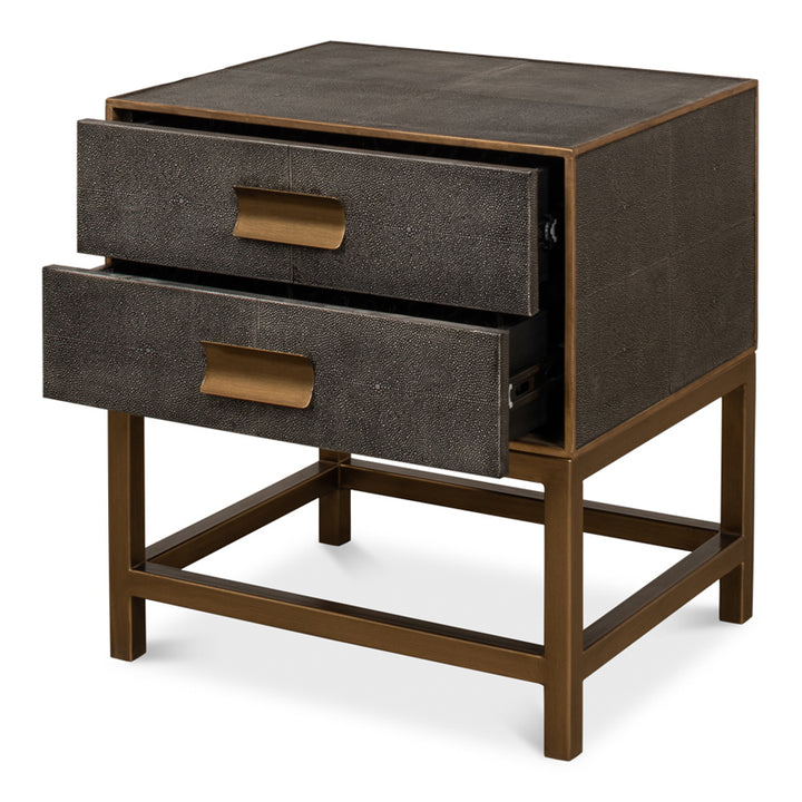 Gideon Shagreen Side Table