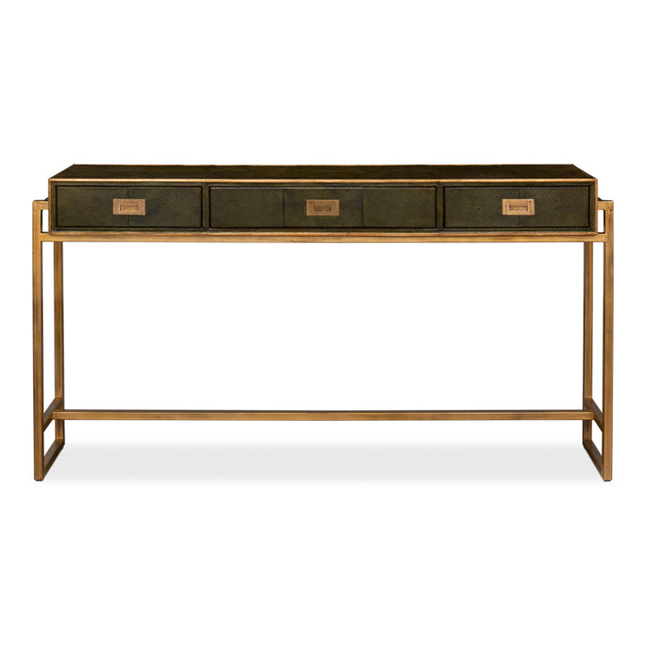 Shagreen Console Table