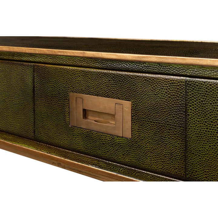 Shagreen Console Table