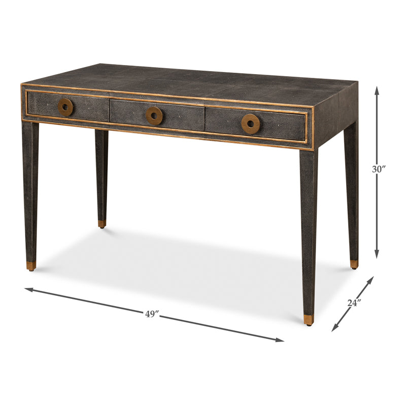 Gabriella Shagreen Desk/Table