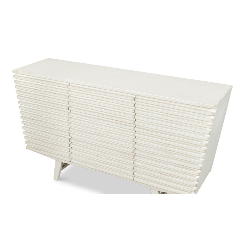 Ribbed 9 Drawer Commode