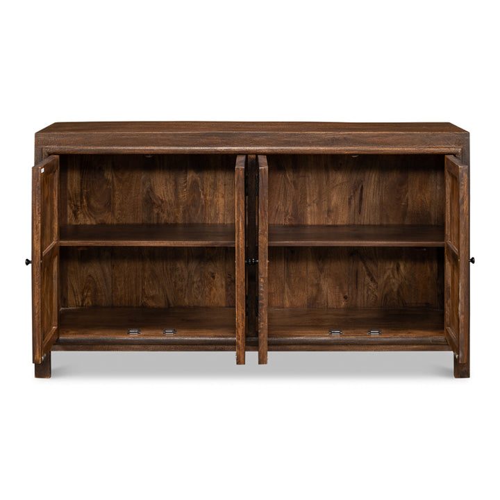 *Battle Chainmail 4 Door Sideboard