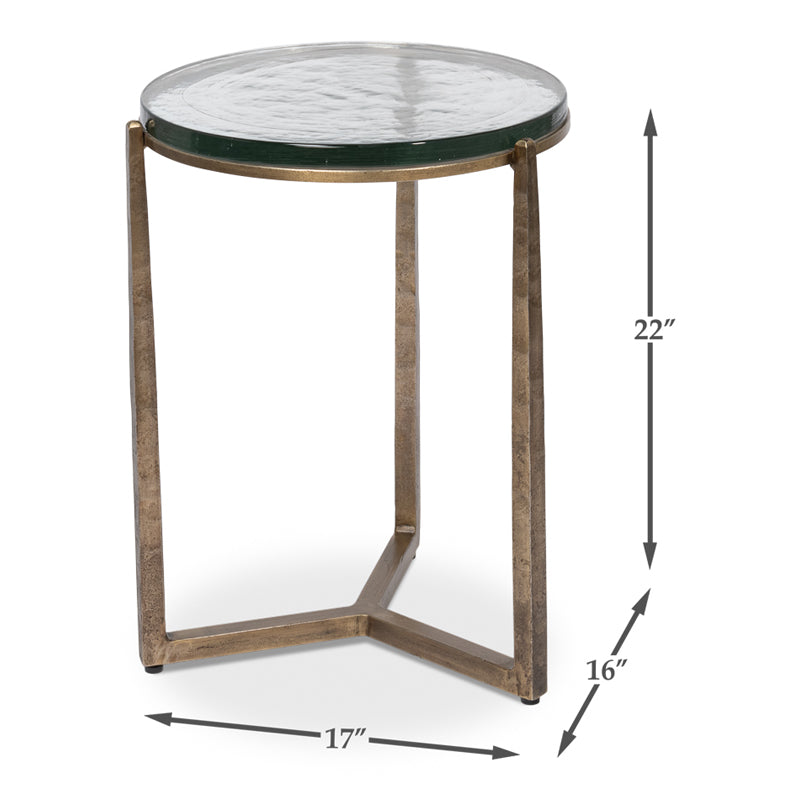 Dorsey Round Side Table 17"