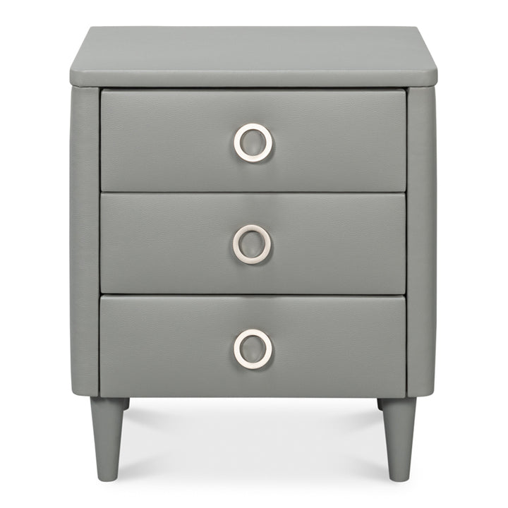 Avvolto Three Drawer Night Stand