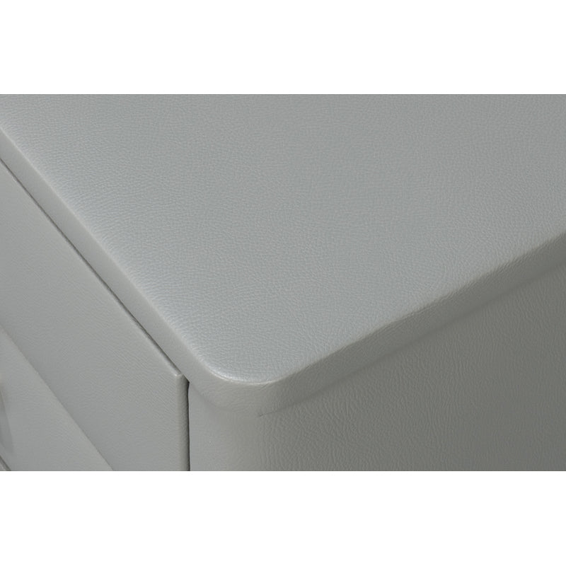 Avvolto Three Drawer Night Stand